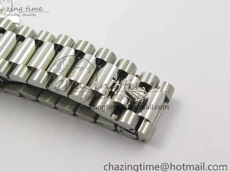 Bp Black President 36 SS Dial Edition Bracelet on Best Maker 128239 Day-Date 0112